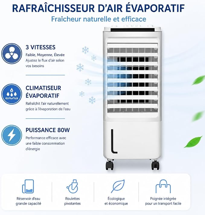 Climatiseur Mobile | Refroidisseur d'Air
