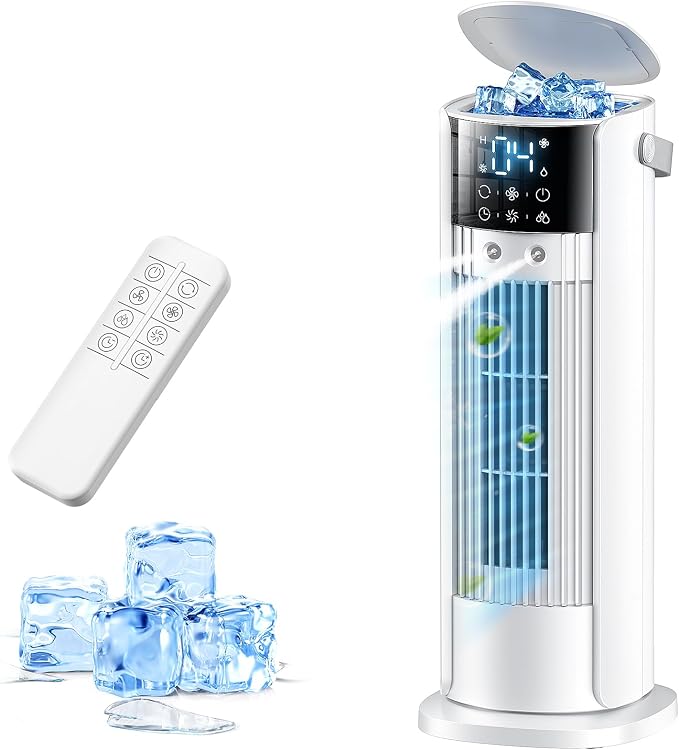 Climatiseur portable sans tube, 4 en 1